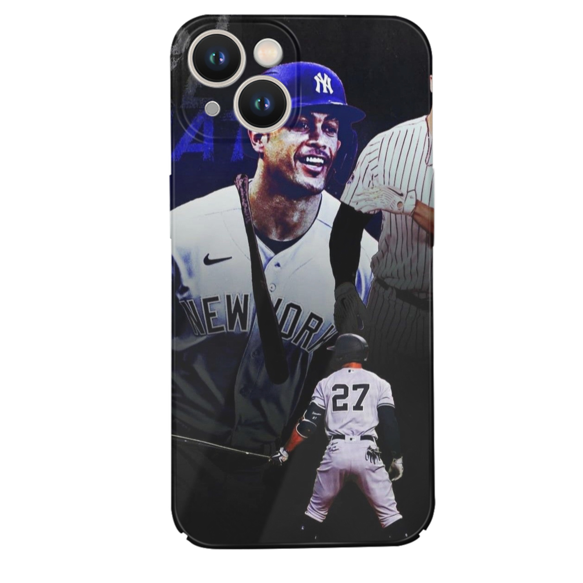 Giancarlo Stanton 36 IPhone 14 Series Full-Cover Hard Case – Shockproof With Raised Camera Protection – Precise Cutouts, Wireless Charging Compatible – Durable, Anti-Yellowing, Easy To Clean